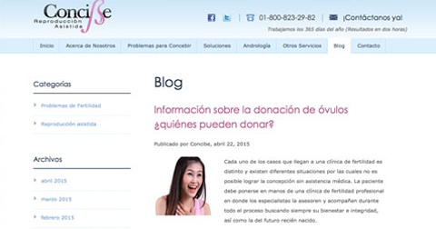 Ixtin Portafolio Blogging Concibe
